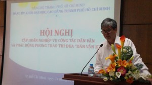 Tập huấn Công tác Dân vận 2017