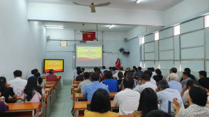 HUFLIT tổ chức Hội nghị học tập, quán triệt Nghị quyết Đại hội Đại biểu Đảng bộ Khối ĐH, CĐ TP.HCM, lần thứ VI và Nghị quyết Đại hội Đại biểu Đảng bộ TP.HCM lần thứ XI, nhiệm kỳ 2020 - 2025