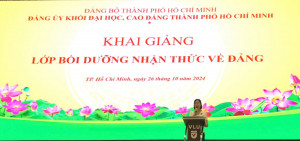 407 đảng viên mới và 1192 quần chúng ưu tú tham gia các lớp bồi dưỡng lý luận chính trị